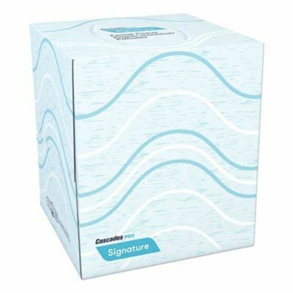 Cascadetis Cascades, SIGNATURE FACIAL TISSUE, 2-PLY, WHITE, CUBE, 36PK F710